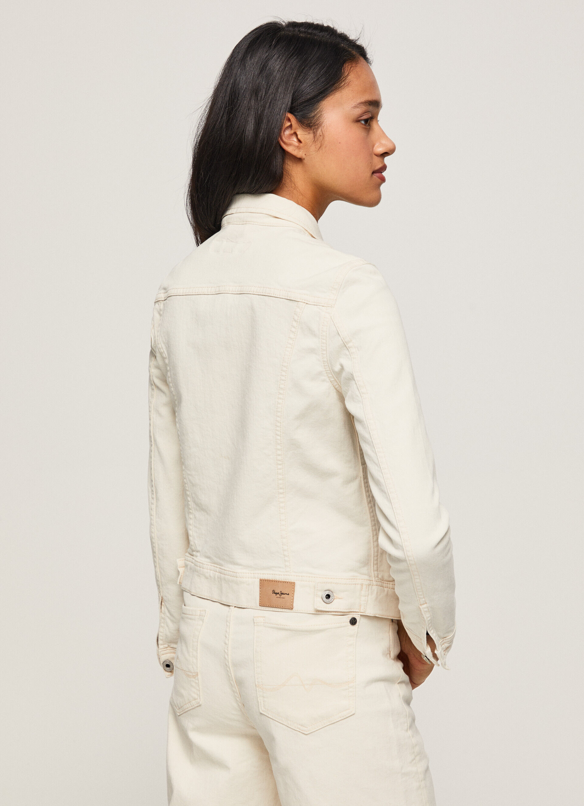 JAQUETA JEANS DE CORTE REGULAR - jeans