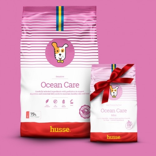 Ração Ocean Care para cães + 2 kg grátis sabor salmão