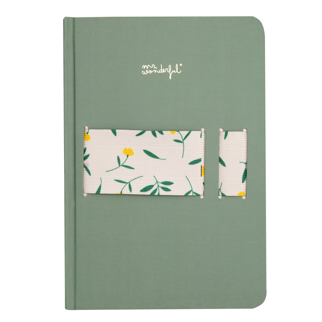Caderno A5 - Green Ringtones & Notes