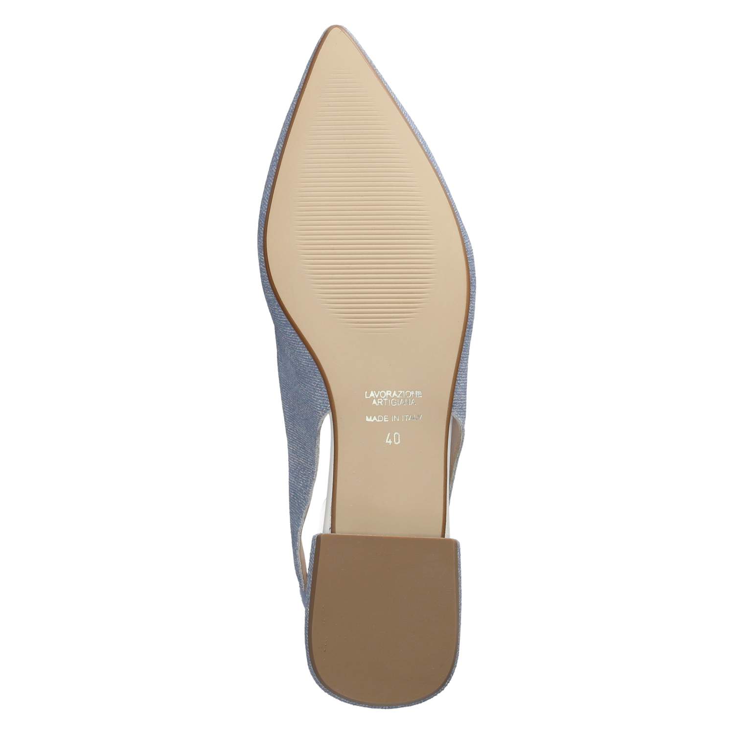 Kaerlek Slingpumps - jeans/cipria