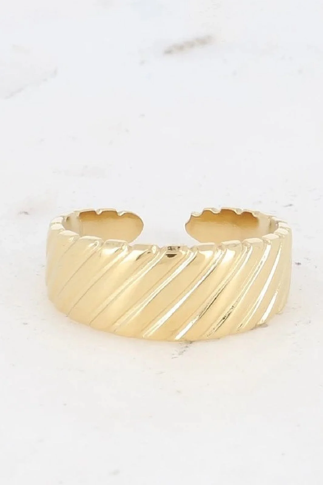Mellow Moon Cruz Ring BS1180J0380 forgyldt