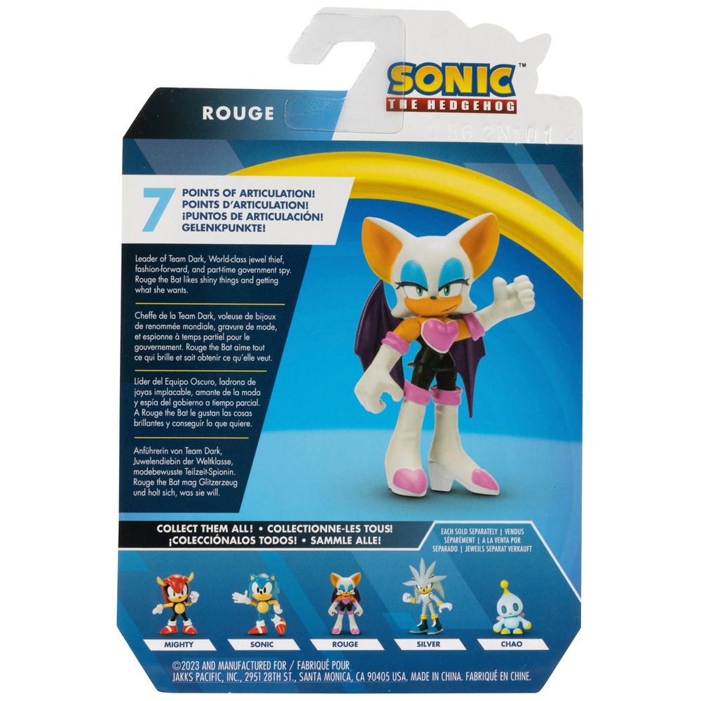 Sonic the Hedgehog 6cm Modern Rouge The Bat Figur