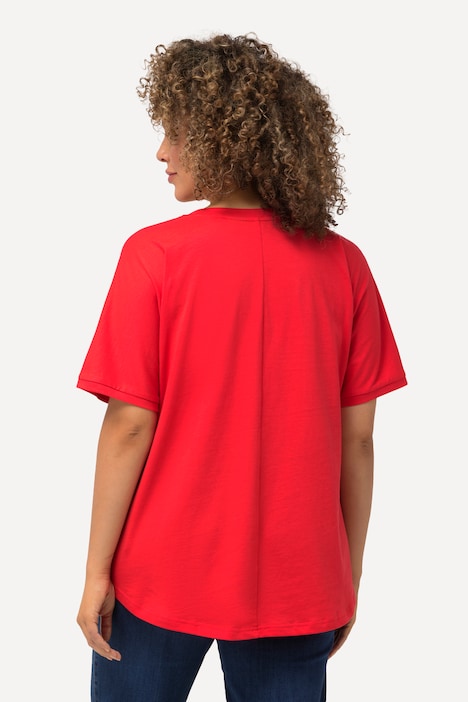 T-Shirt, Fotomotiv, Oversized, Rundhals, Halbarm