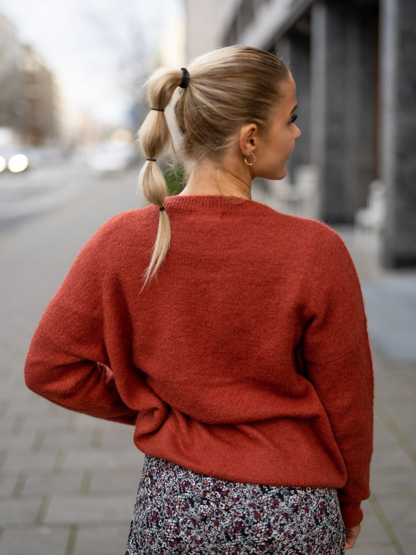 Femme Mohair O-Neck Pullover
