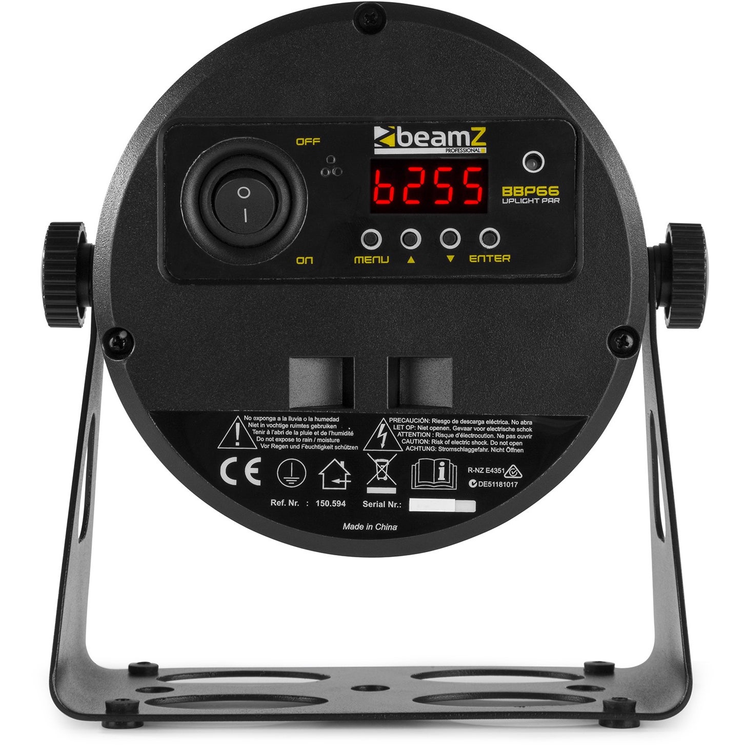 BeamZ BBP66 Uplight LED-lichtset met accu