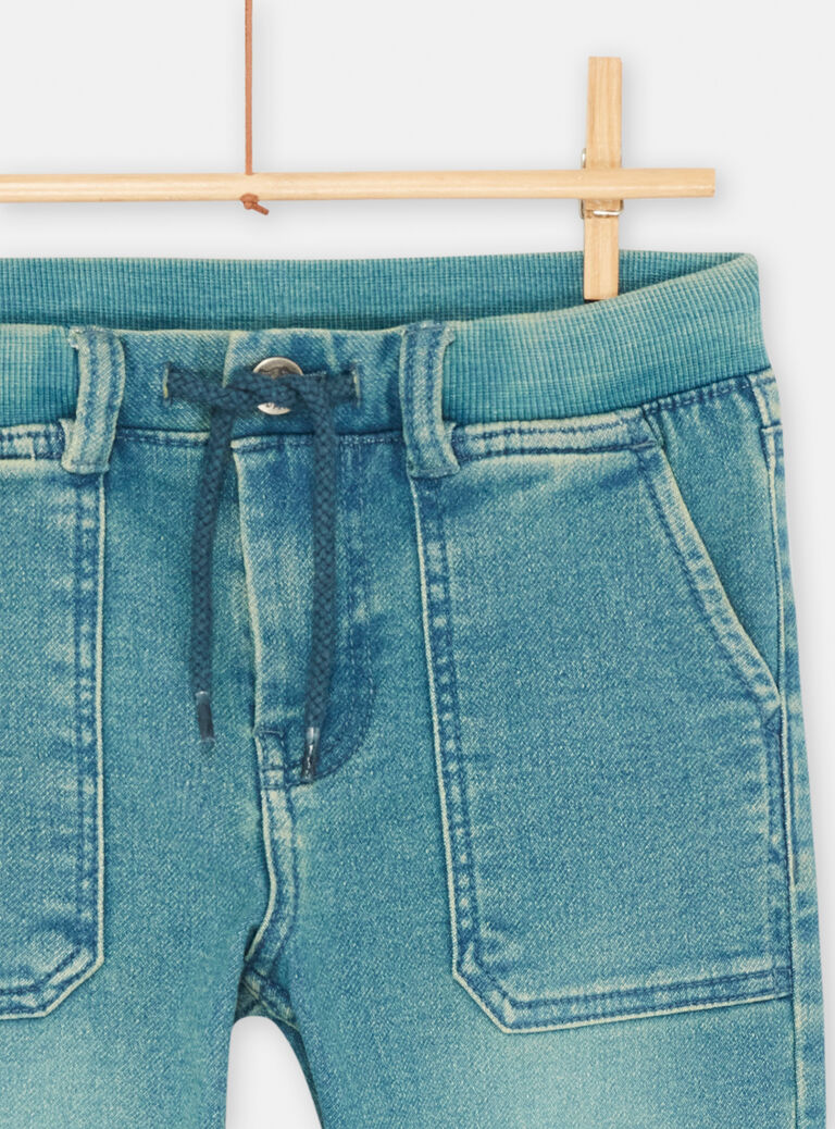 Jean denim droit pour garçon