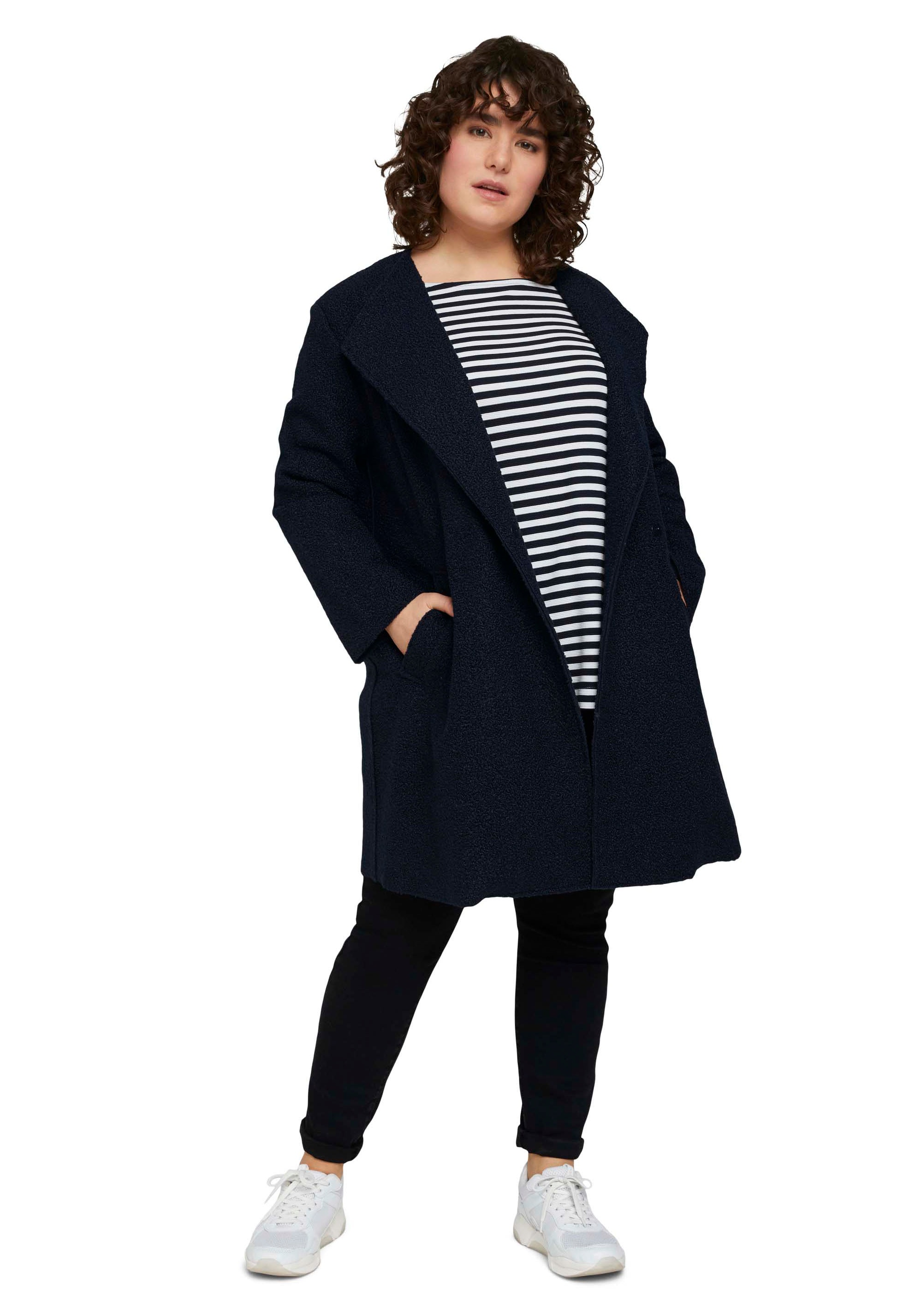 TOM TAILOR PLUS 3/4-Arm-Shirt , mit Streifen