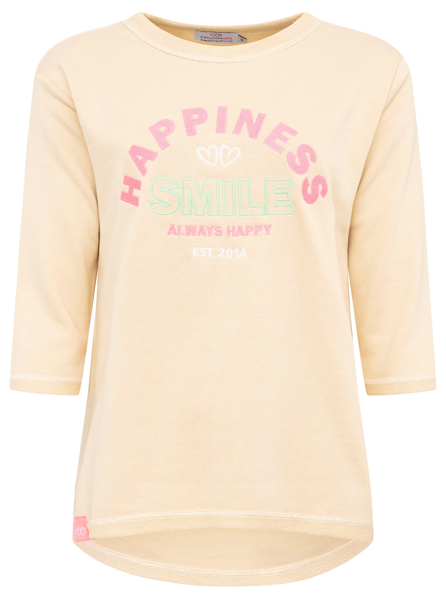 Zwillingsherz Langarmshirt »
