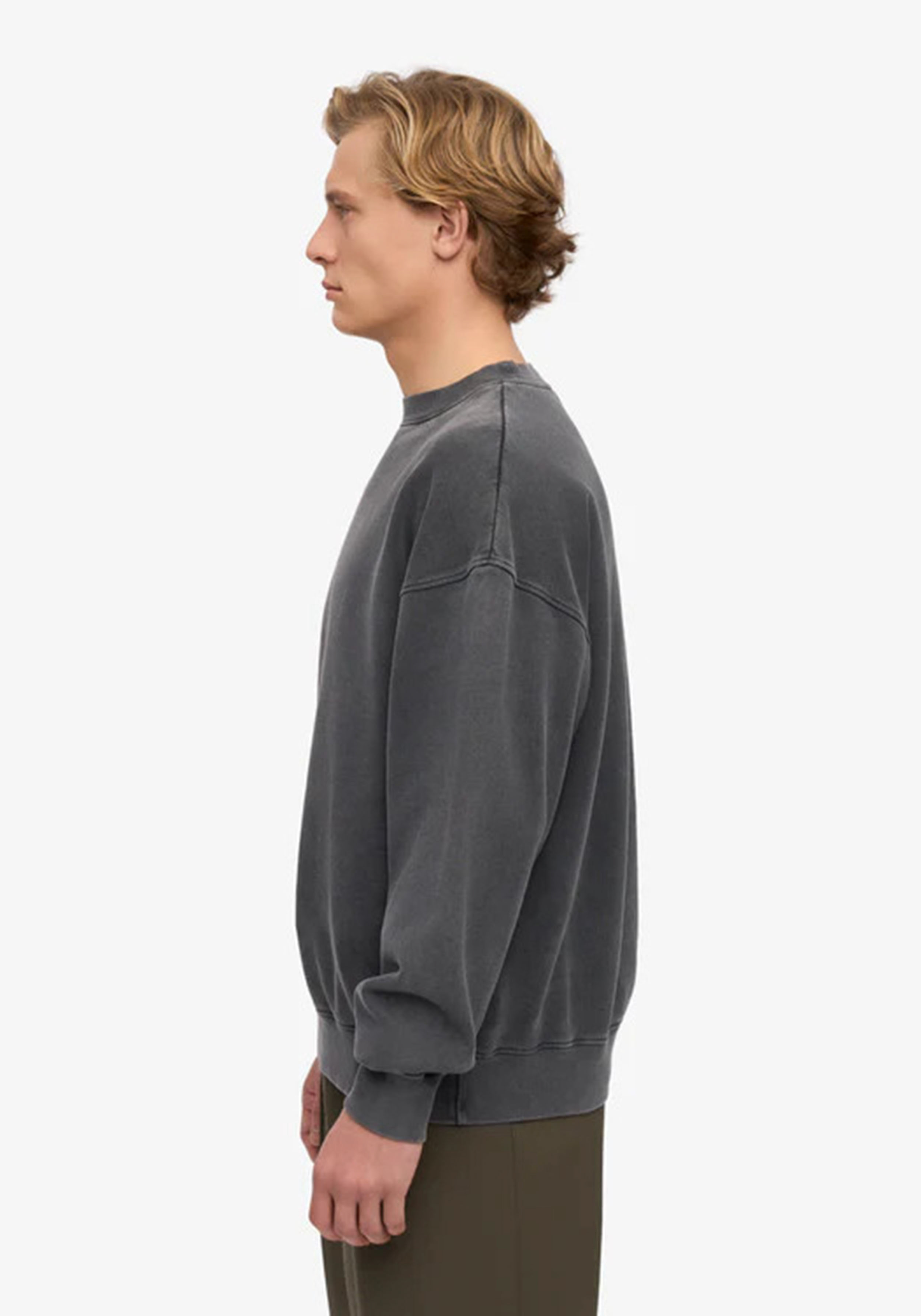 Colorful Standard Oversized Sweatshirt Faded Black