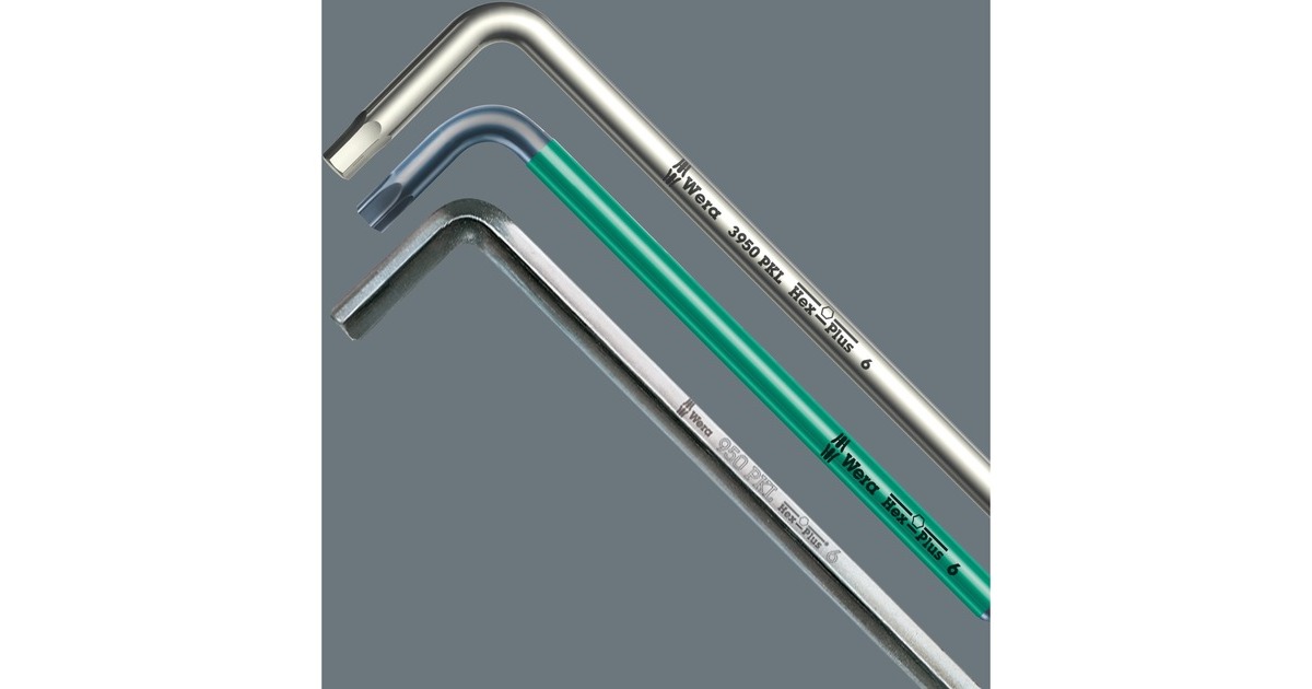 WeraInbussleutelset TORX 967/9 TX BO Multicolour 1 SB  (9-delig, TORX T8 tot T40)