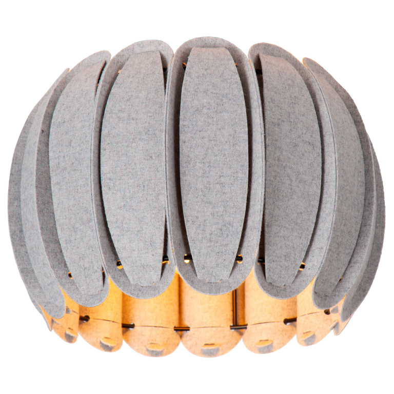 Lucide Spencer plafondlamp Ø30 grijs