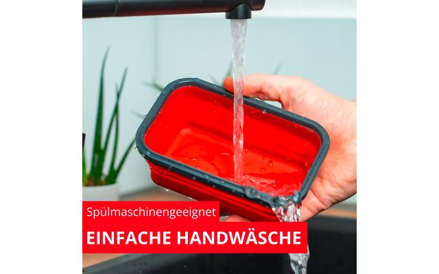 Westmark faltbare Frischhaltedose eckig