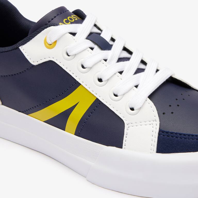 Sneakers L004 junior Sneakers - Bleu - Lacoste - Enfant