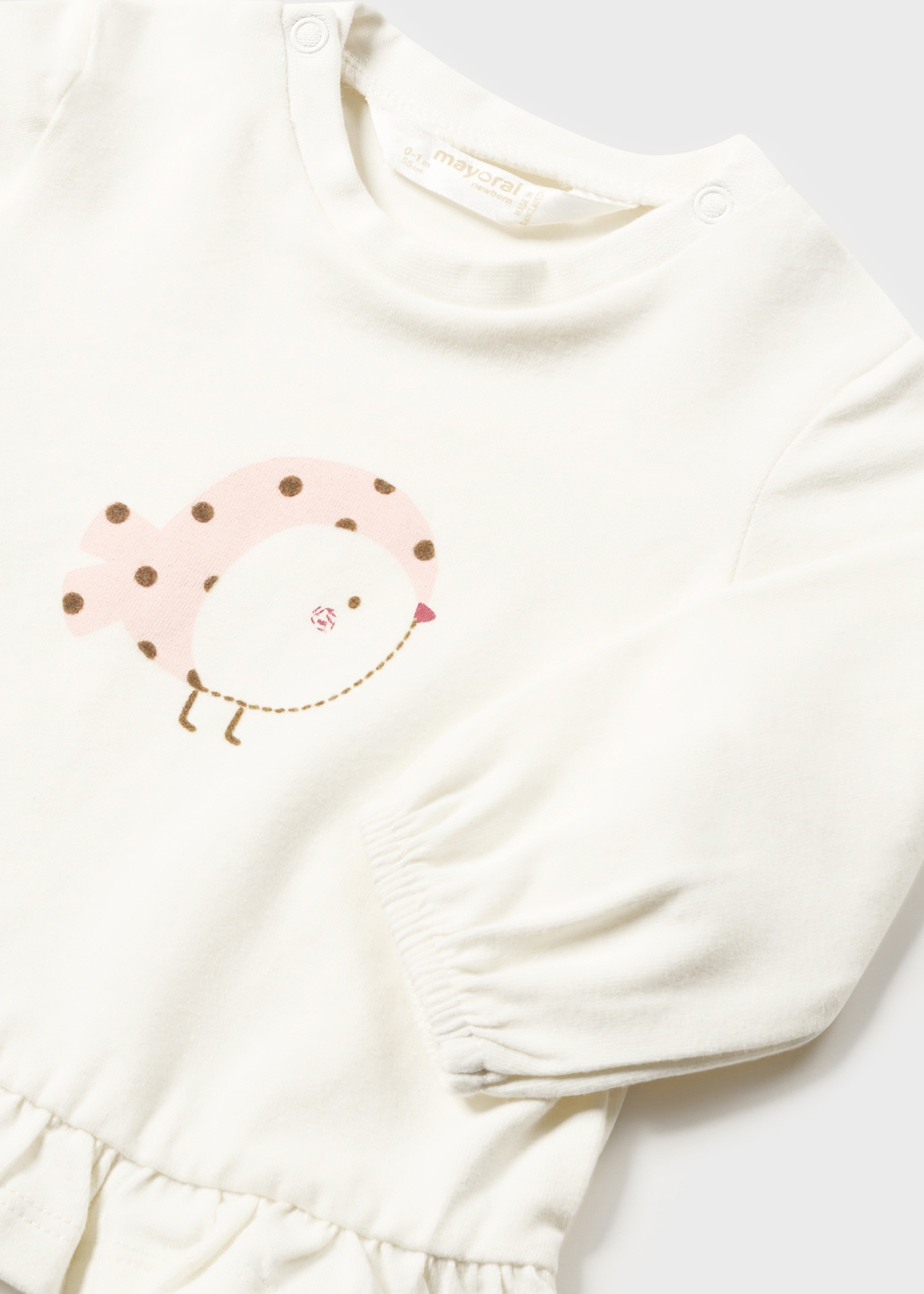 Conjunto de 2 camisetas Better Cotton para recém-nascidos