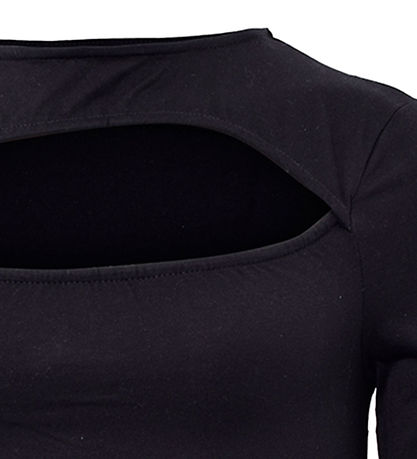 Hound Bluse - Cutout Top - Blåck