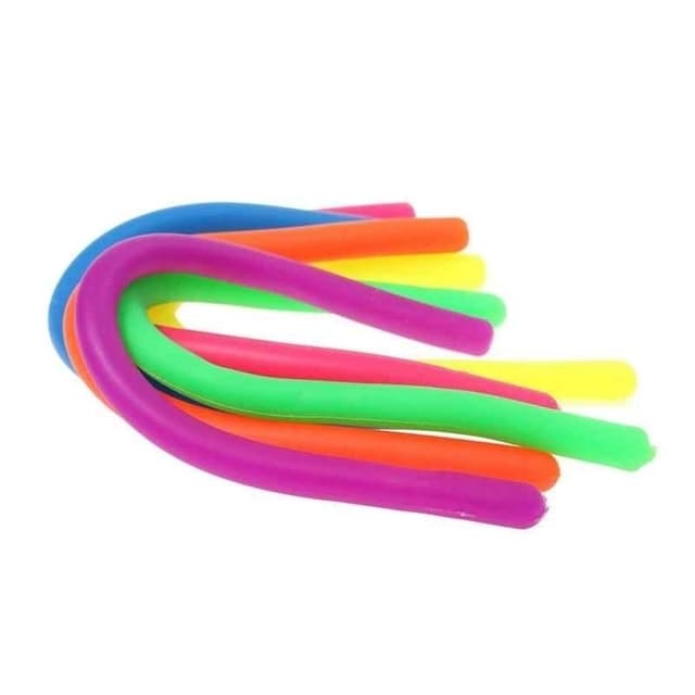 Elastiskt fidget reb 18cm, 6stk