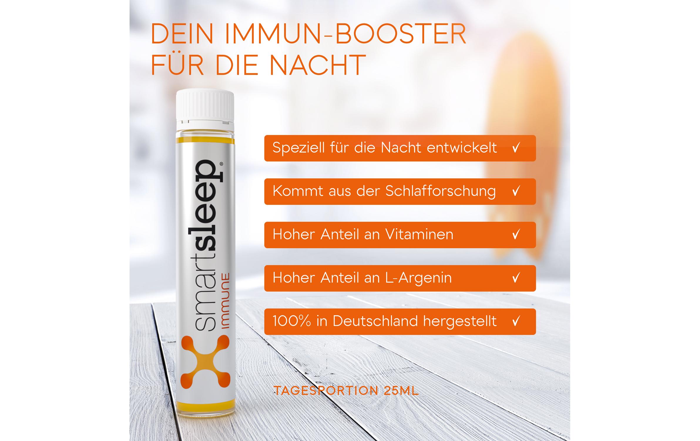 Immune 7er Pack AmpullenVegane Nahrungsergänzung zur Stärkung des Immunsystems