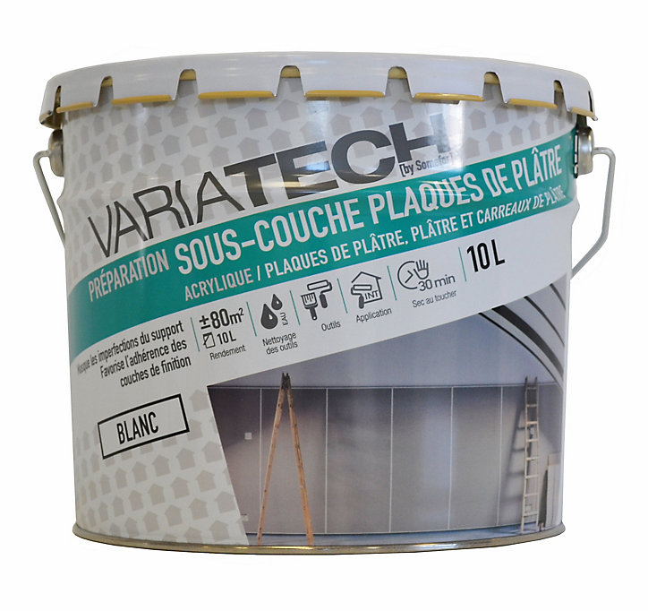 Variatech sous-couche plaque de plâtre