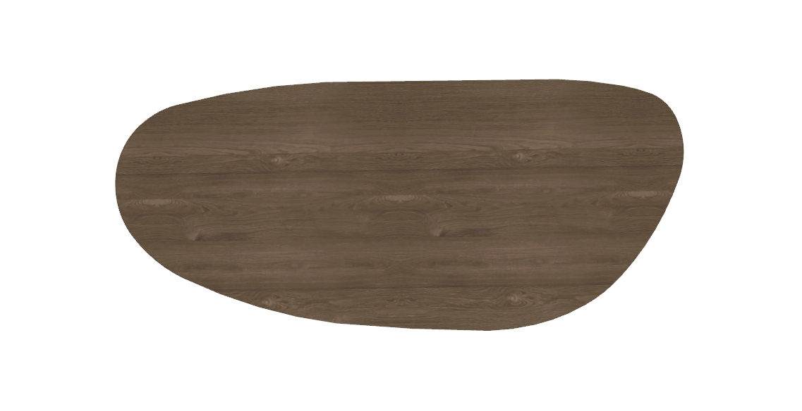 Firma Hout & Staal Eettafel Leaf | Mikado frame | Deer Brown Eettafel Leaf | 240*100cm | Softline | Deer Brown