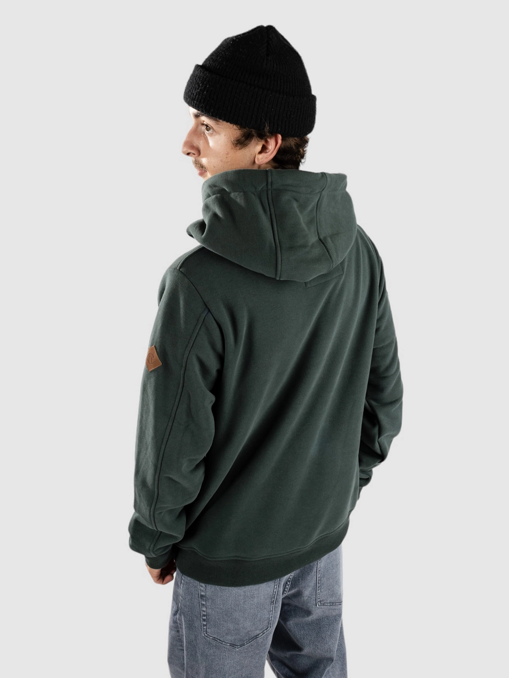 Kazane Arches Zip Hoodie darkest spruce