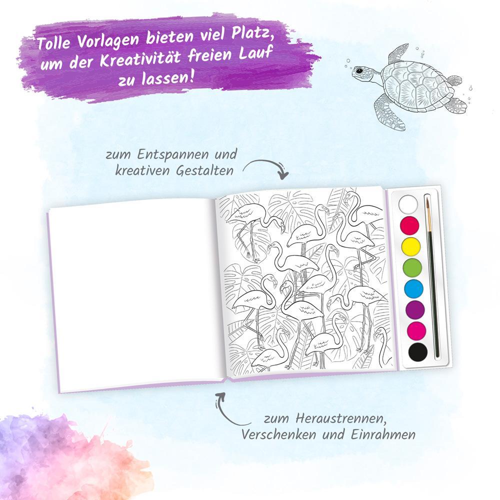 Trötsch Malen mit Wasserfarben Tiere