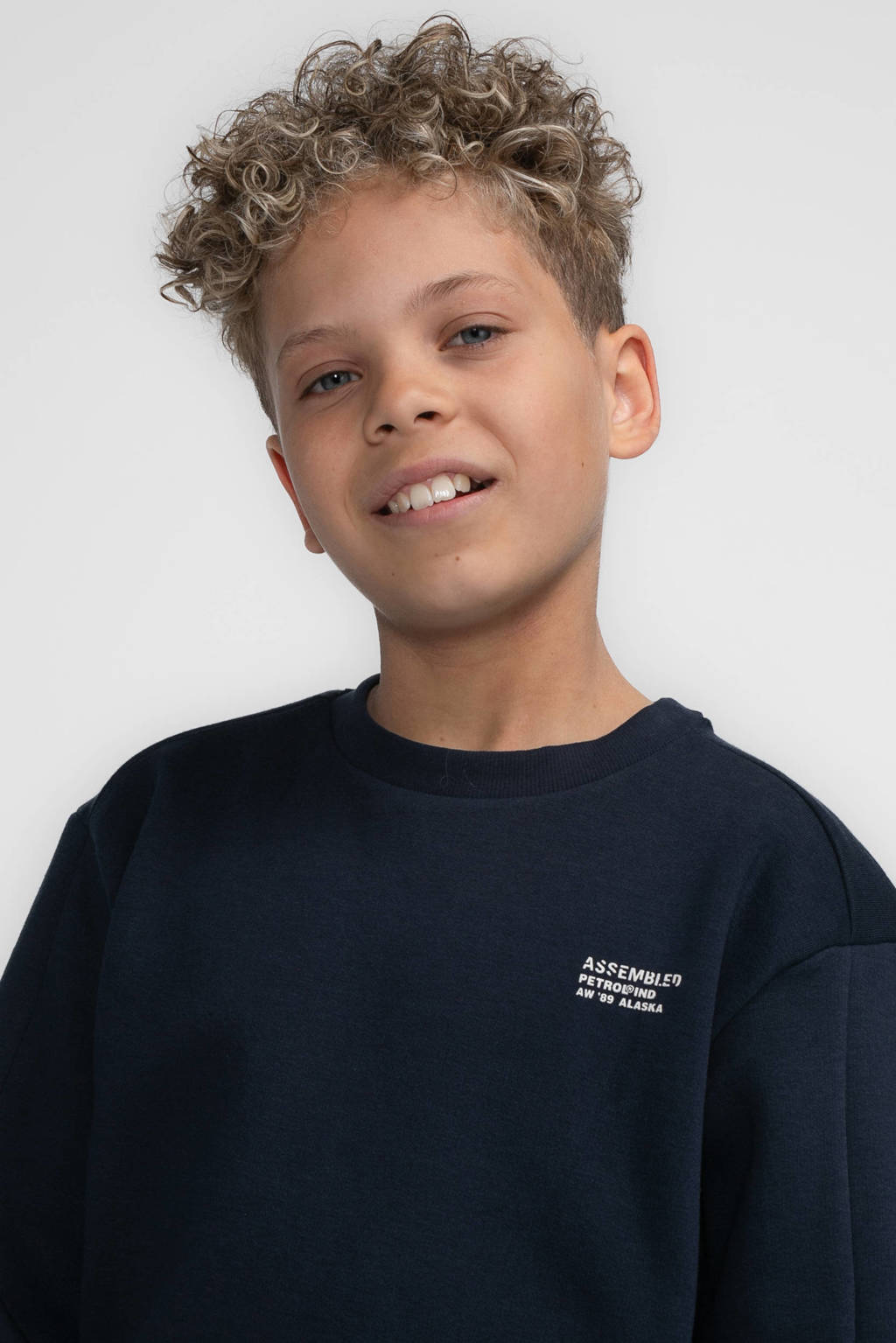 Petrol Industries sweater blauw