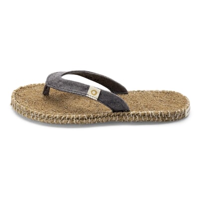 Unisex-Zehentrenner Naturfaser, Denim