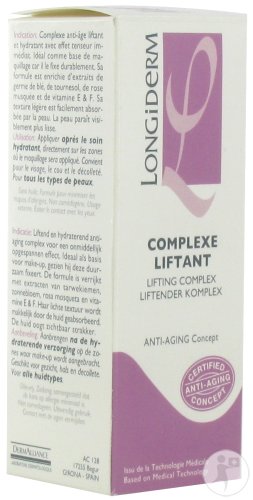Longiderm Complexe Liftant Crème Anti-Âge Flacon Airless 30ml