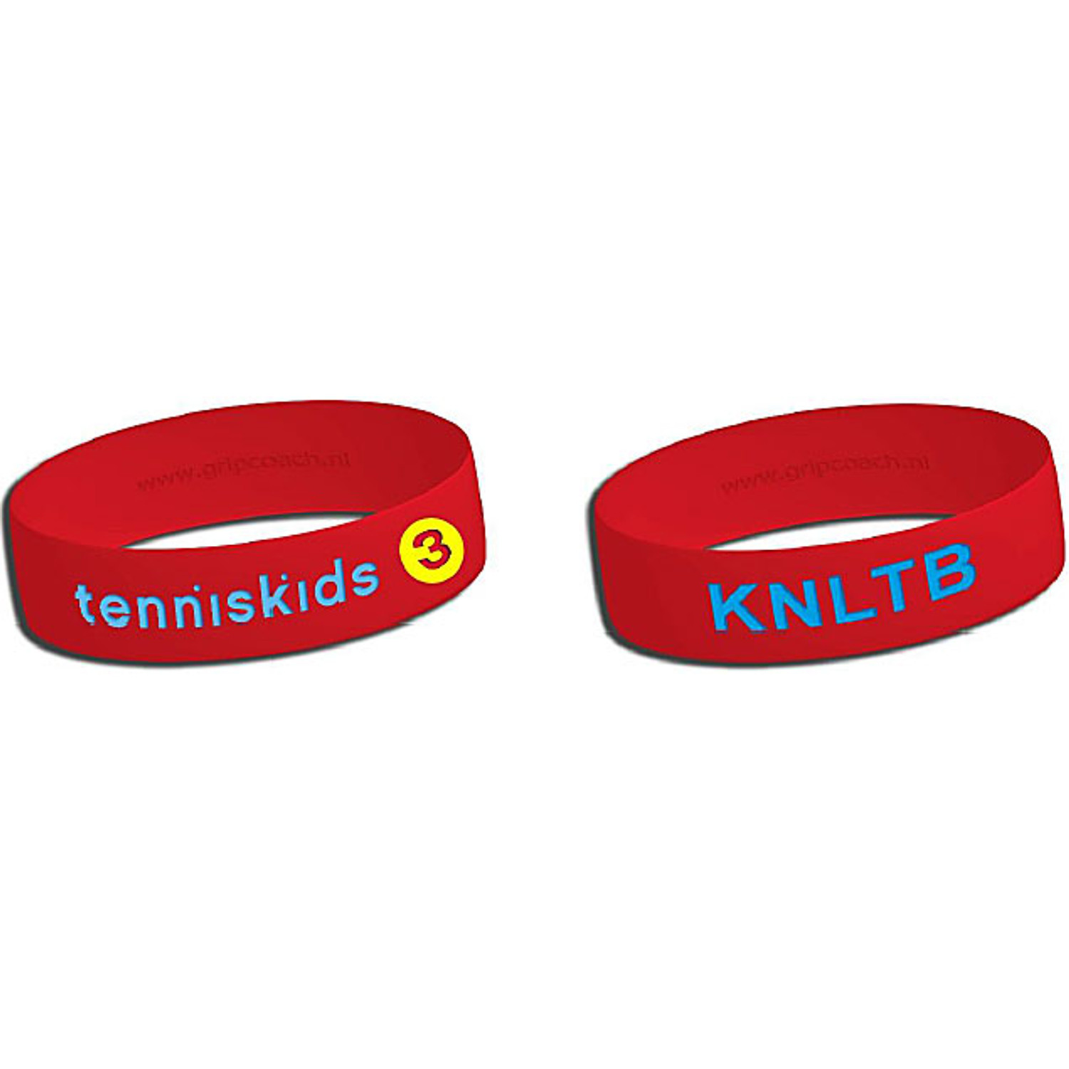 KNLTB Gripfixers Rood 3 25 stuks