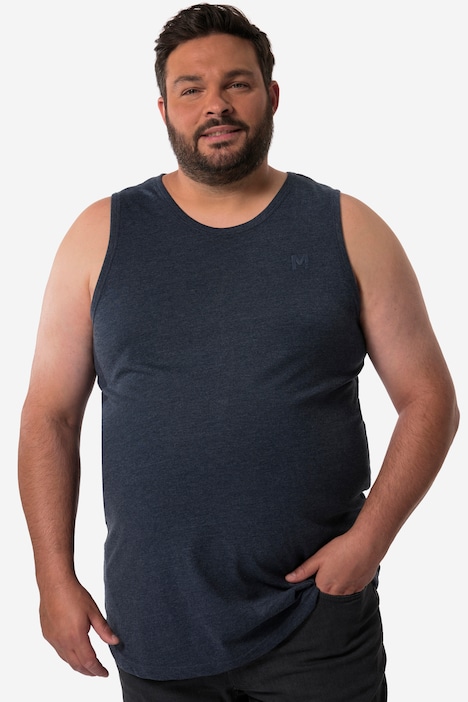 Men+ Tanktop, Basic, 2er-Pack, Rundhals, bis 8 XL