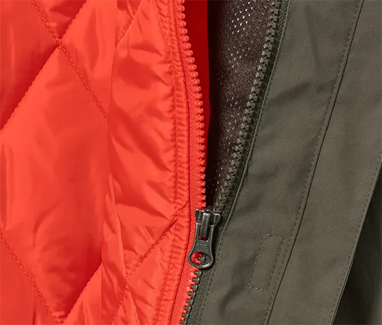 3-in-1-Regenmantel mit Weste