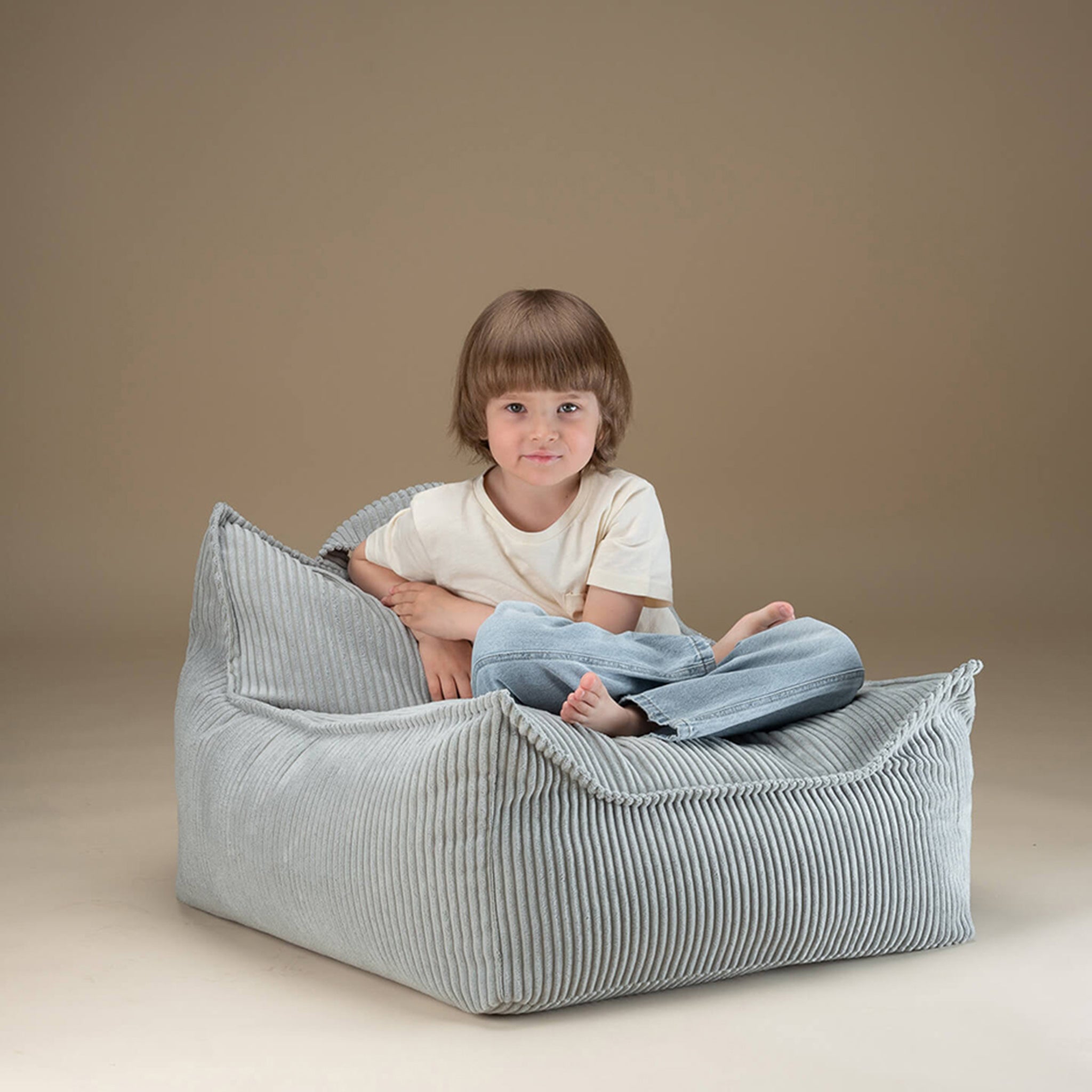 Wigiwama Sitzsack und Ottoman Set Peppermint Green