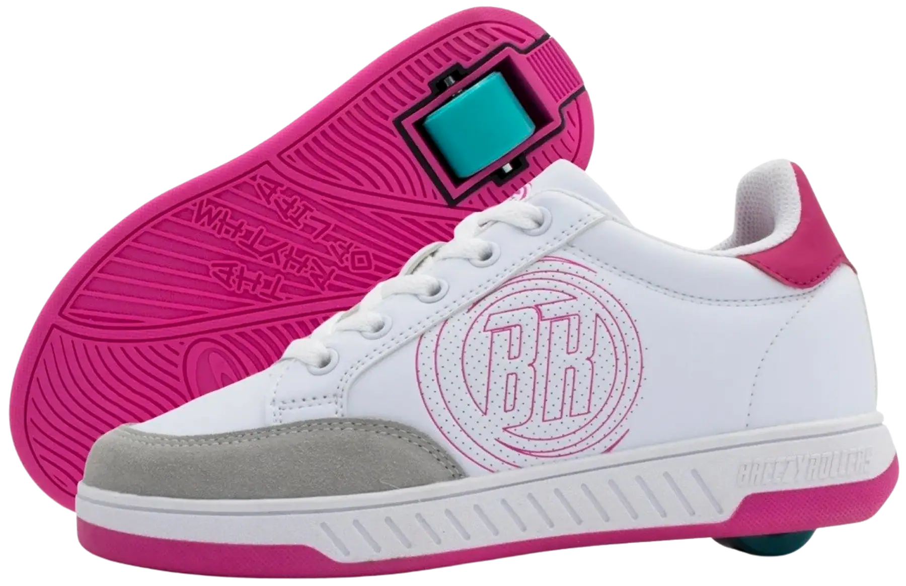 Breezy Origin White/Pink Rullesko | SkatePro