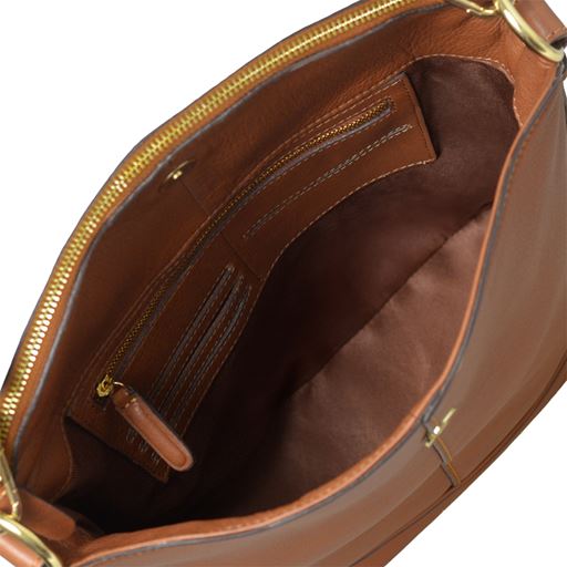 Belsac Pil Crossbody, Cognac