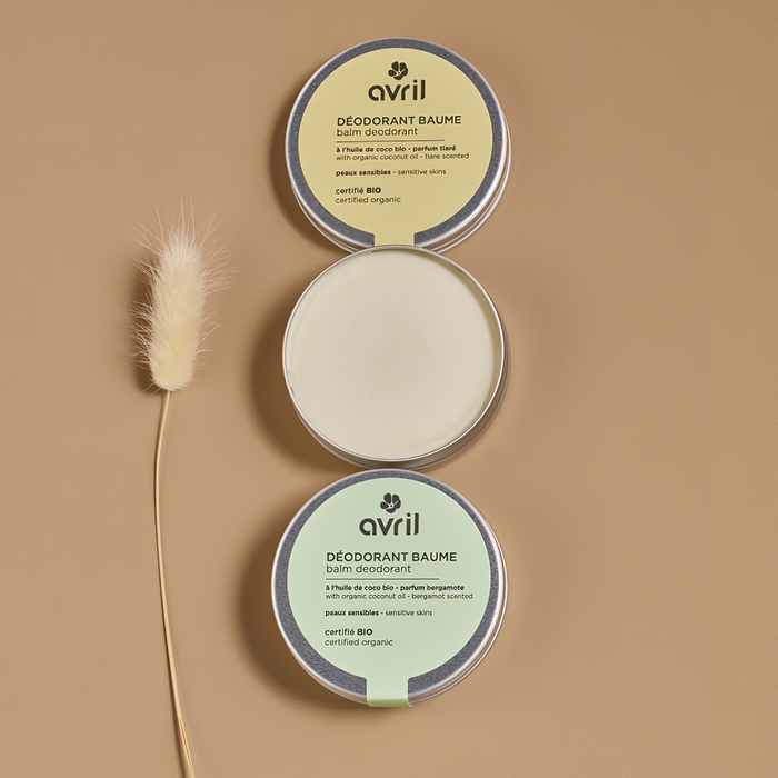 Déodorant baume peaux sensibles Tiaré