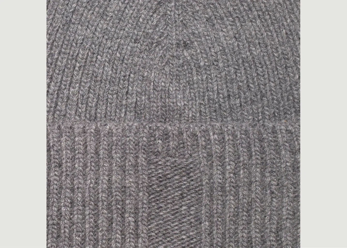 Bonnet uni en cachemire et laine recyclé Douillet