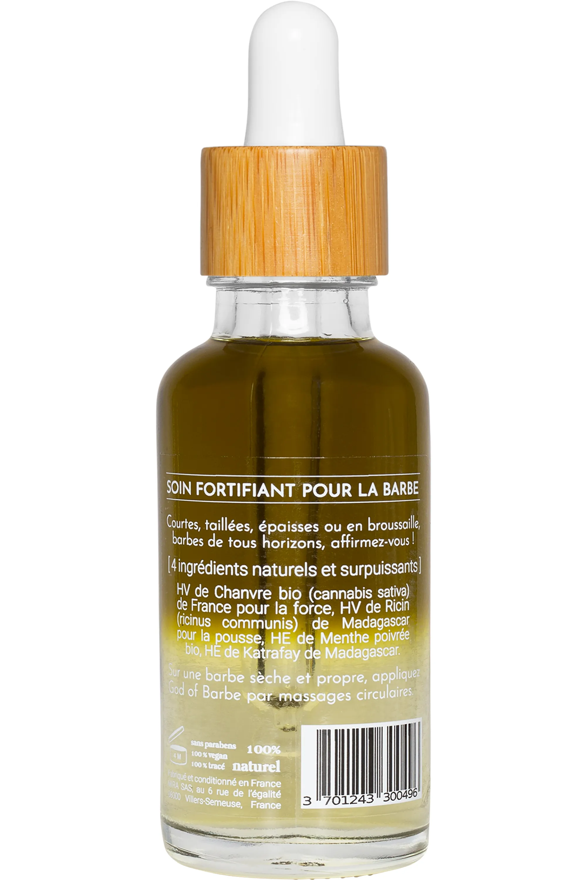 My Mira Soin nourrisant God of Barbe-30 ml