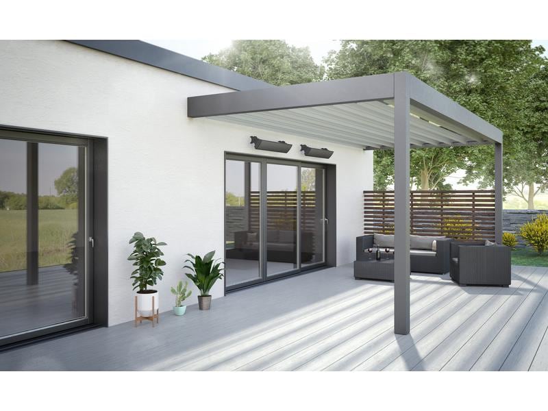 Trisa Heizstrahler Premium Heat 2100 W Infrarotheizung mit einer Fernbedienung