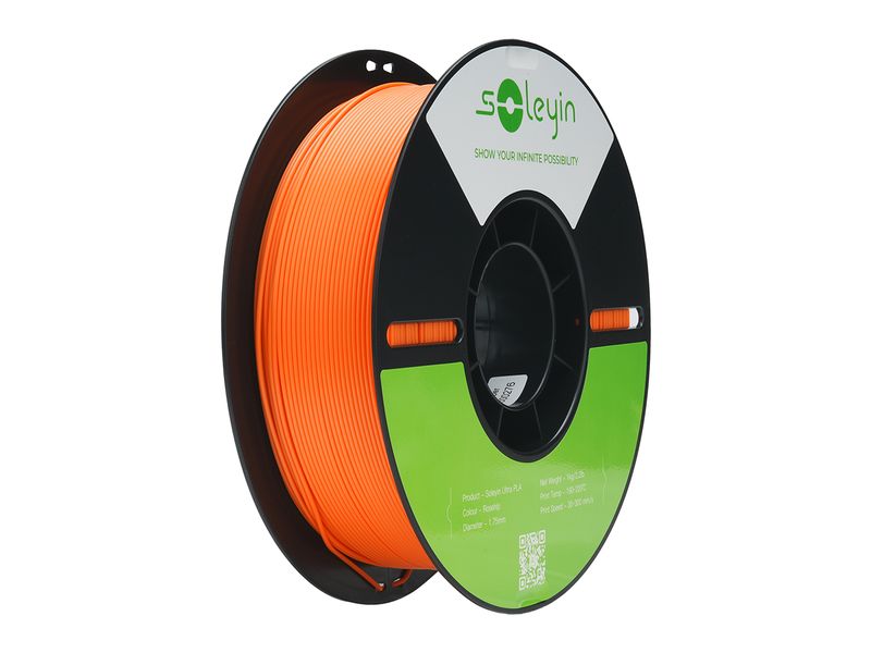 Creality Filament Soleyin Ultra-PLA Orange 1.75 mm 1.29 kg 1.75 mm PLA Filament