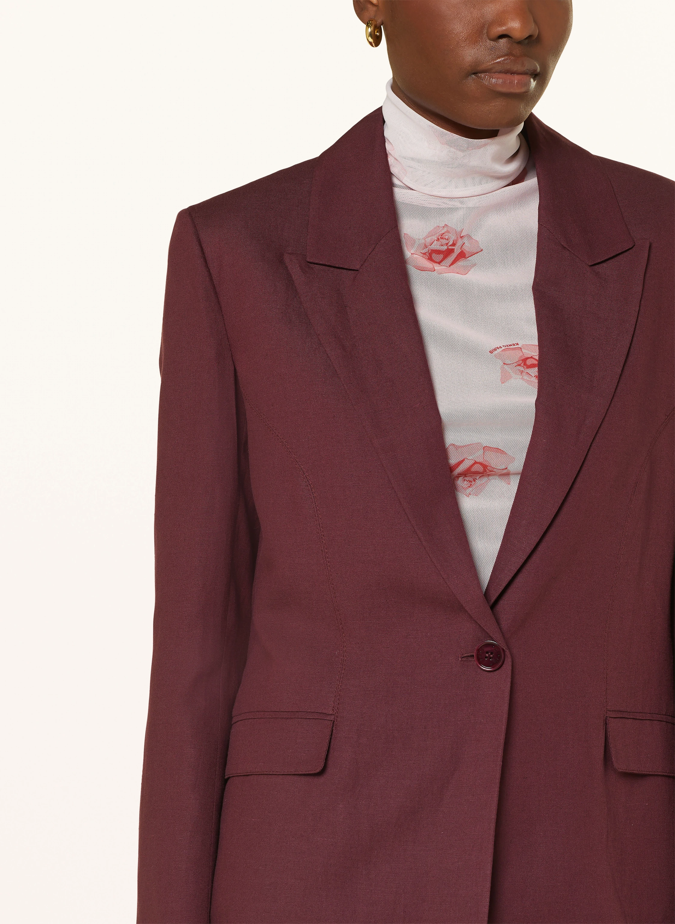 PATRIZIA PEPE Blazer mit Leinen