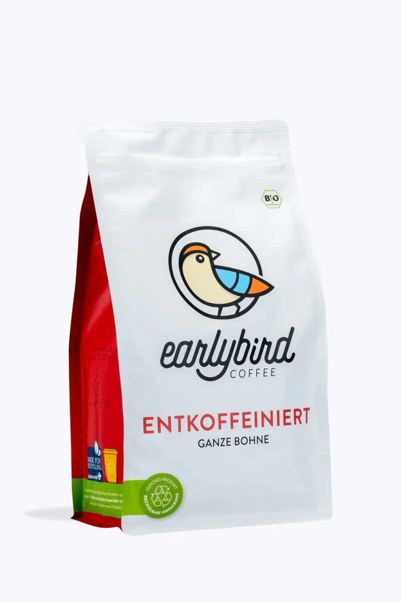 earlybird coffee Entkoffeiniert Bio 500g
