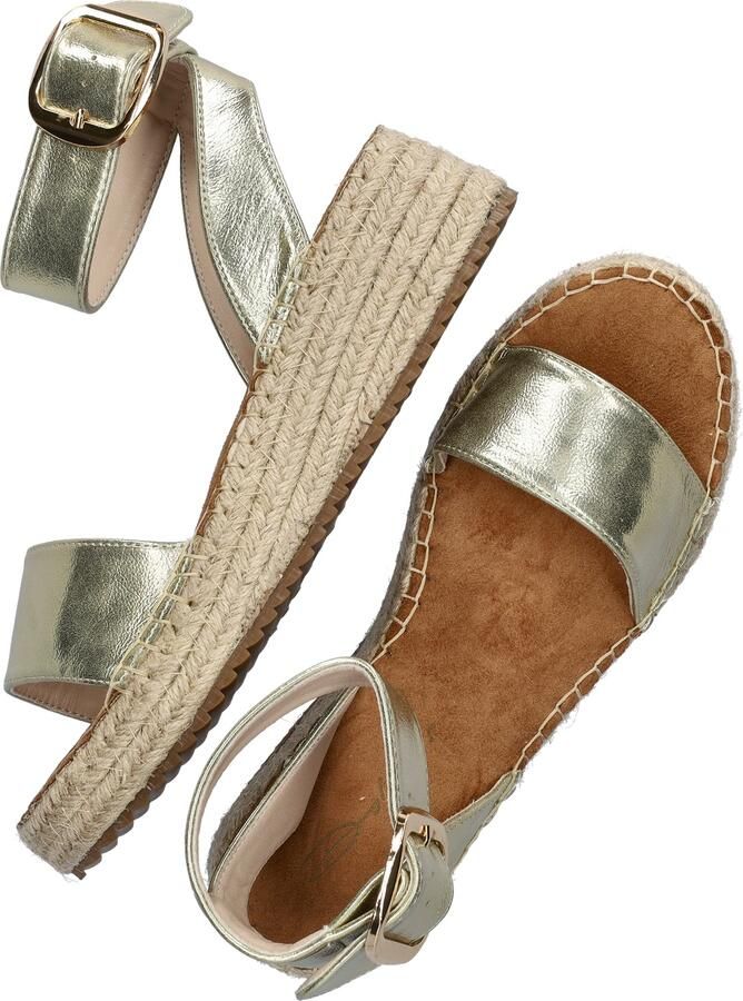 Dolcis espadrilles goud