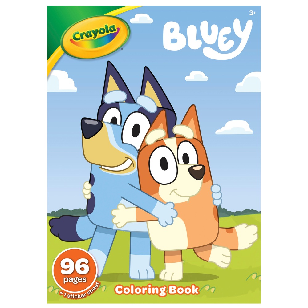 Bluey Malbuch