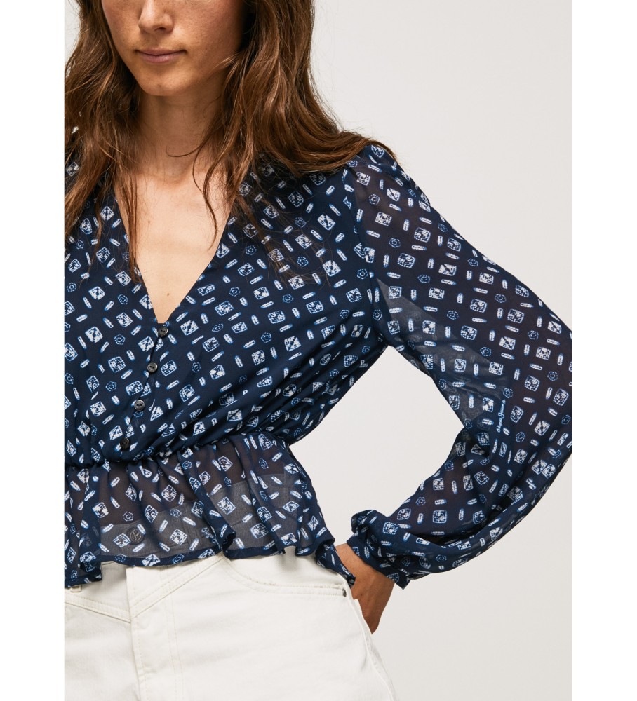 Pepe Jeans Blusa Eda marino