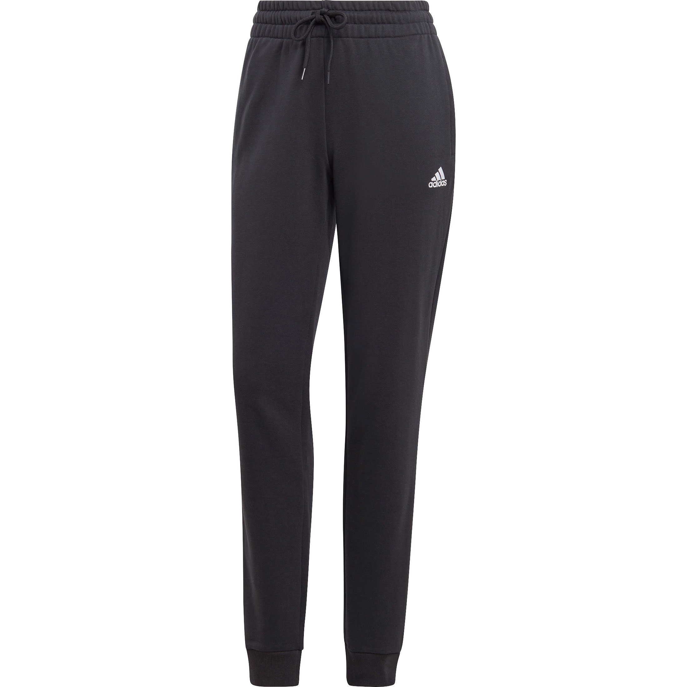adidas Essentials Linear French Terry Cuffed Jogginghose Damen schwarz
