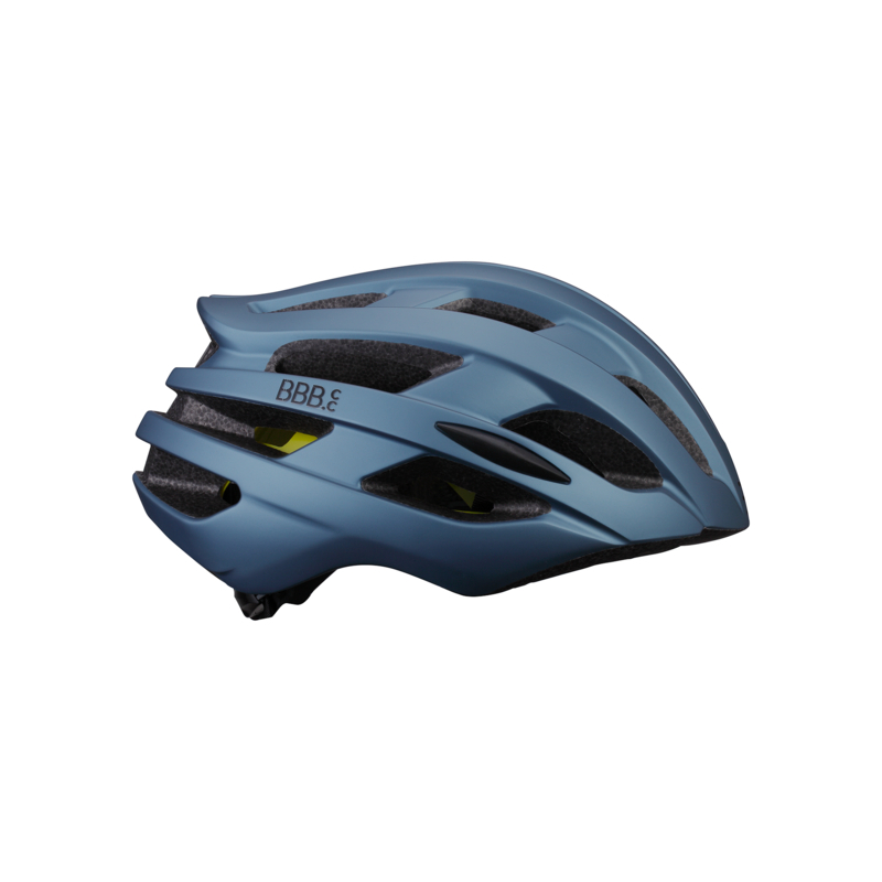 BBB Cycling BHE-153 Hawk MIPS Race Fietshelm Mat Blauw