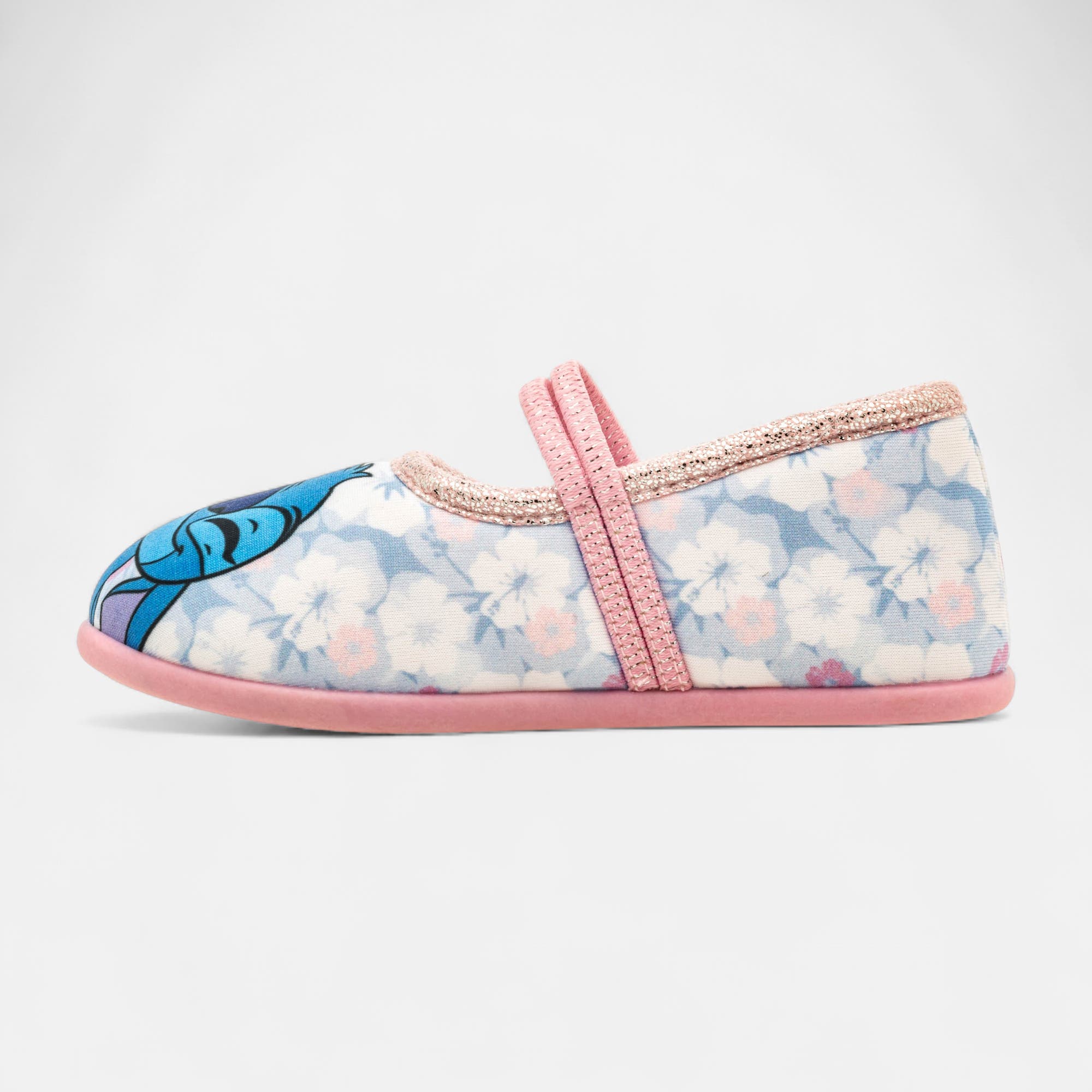 Chaussons ballerines Fille rose