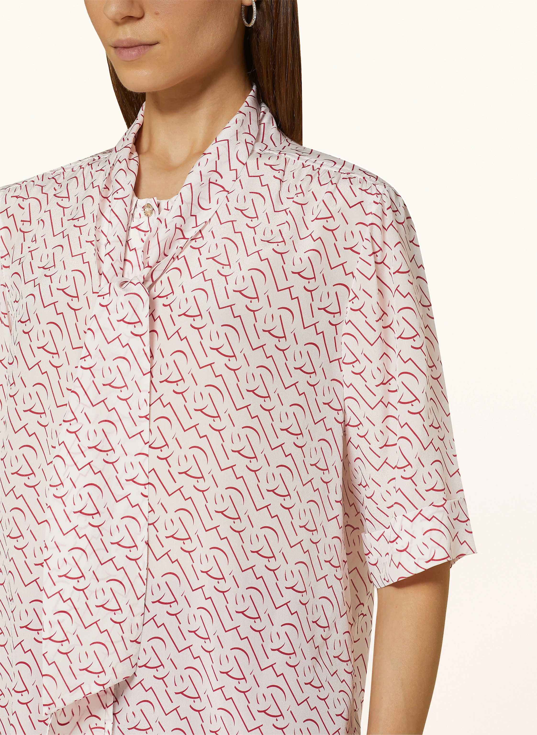 LIU JO Seidenbluse mit Schluppe