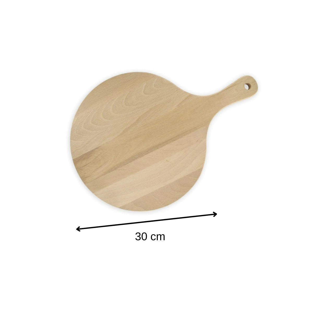Lot de 2 planches à pizza et tarte flambée en bois Fackelmann Pizzas L