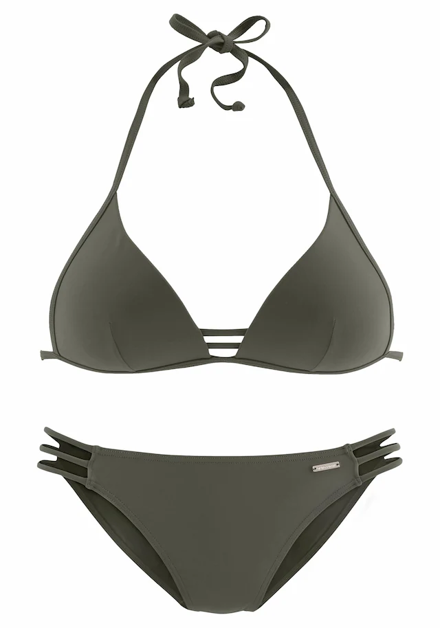 Bruno Banani Triangel-Bikini , mit Zierbändern